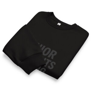 Oversized heavyweight sweatshirt
